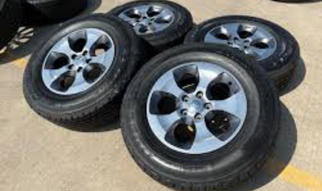 Srt Wheels Jeep Wrangler Rims Grand Cherokee Overland Limited Compass Sahara Rubicon Jk Commander