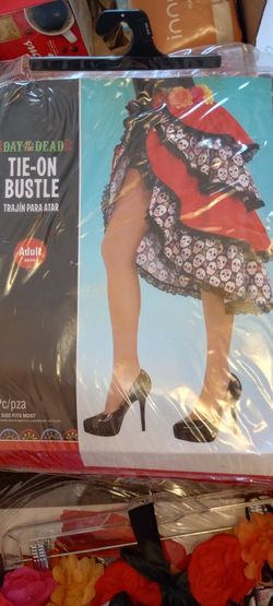 Day of the Dead Adult  Bustle (Never Worn)