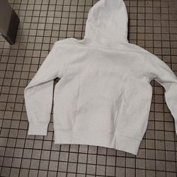 All White Nike Hoodie 