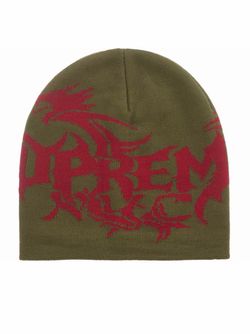 Supreme Dragon beanie Olive