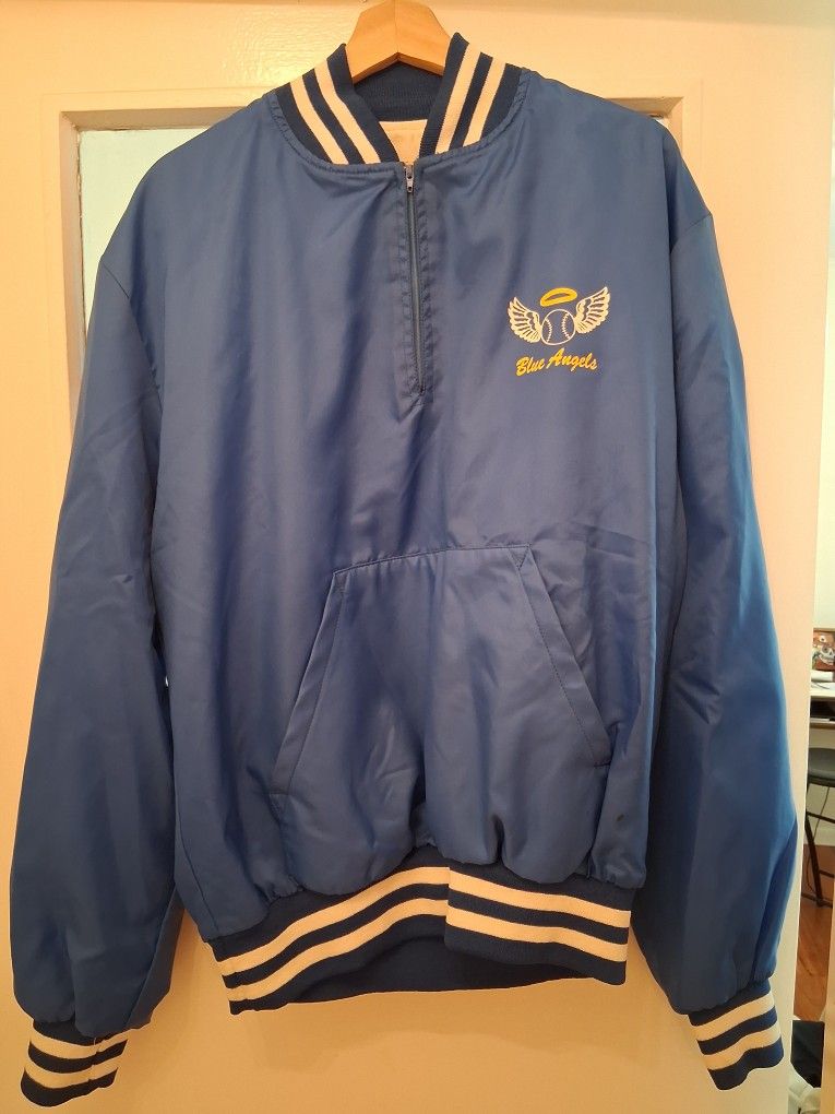 Vintage Blue Angels Jacket, Medium