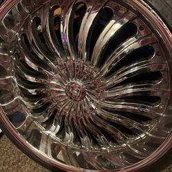 24 Inch Rims New Tires Paid 170 For Each Tire Paid 650 For Rims