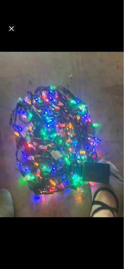 Christmas lights
