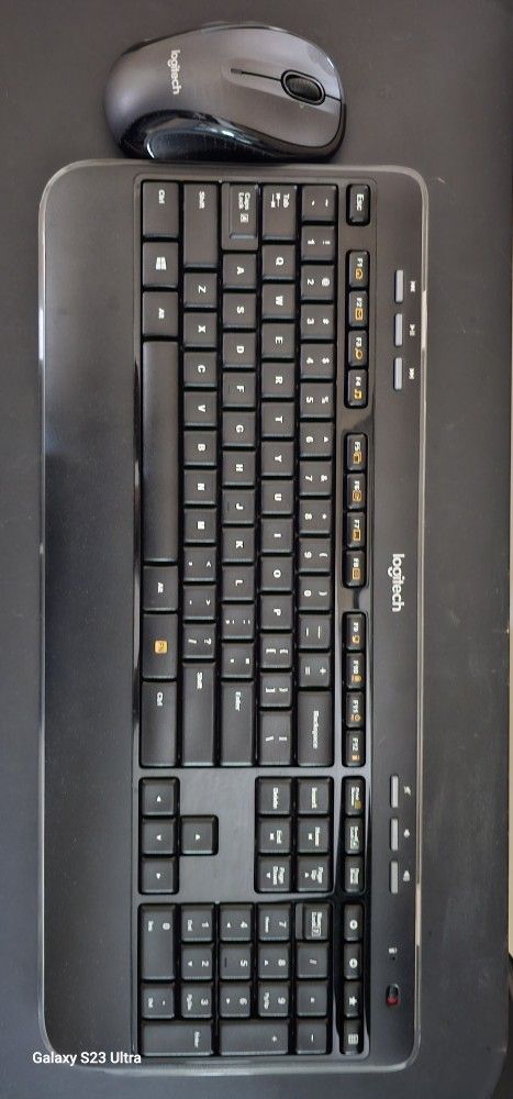 Keyboard and mouse.