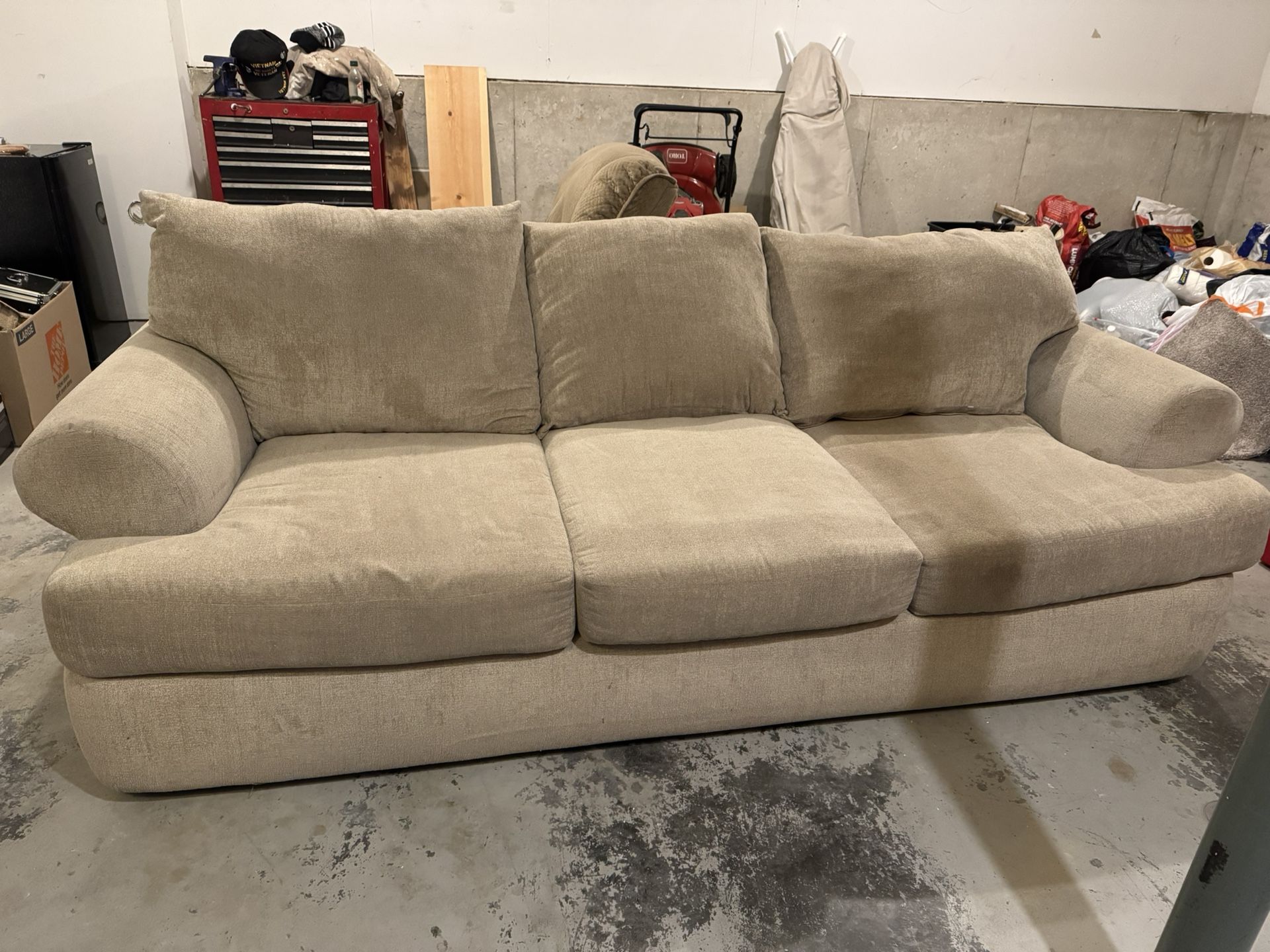 Oversized Deep Comfortable Couch