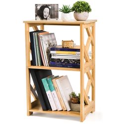 3 tier bamboo table