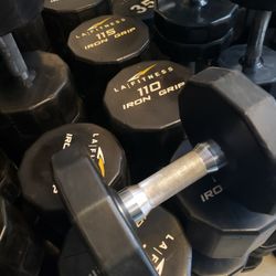 Iron Grip Dumbbells Gym Weights Dumbbell Weight Set