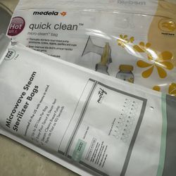 Medela + Motif Sterilizing Bags