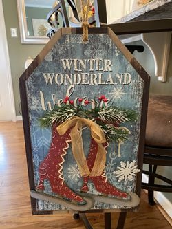 Christmas door decoration