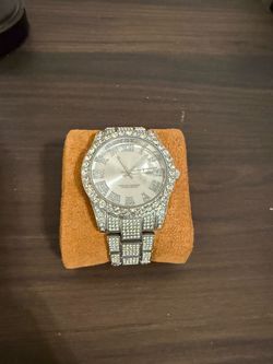 Iced out watch