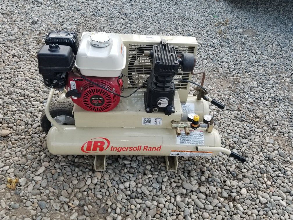 Ingersoll Rand Wheelbarrow Gas Air Compressor for Sale in Pala, CA