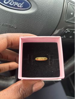 Best friend gold ring (Pandora)