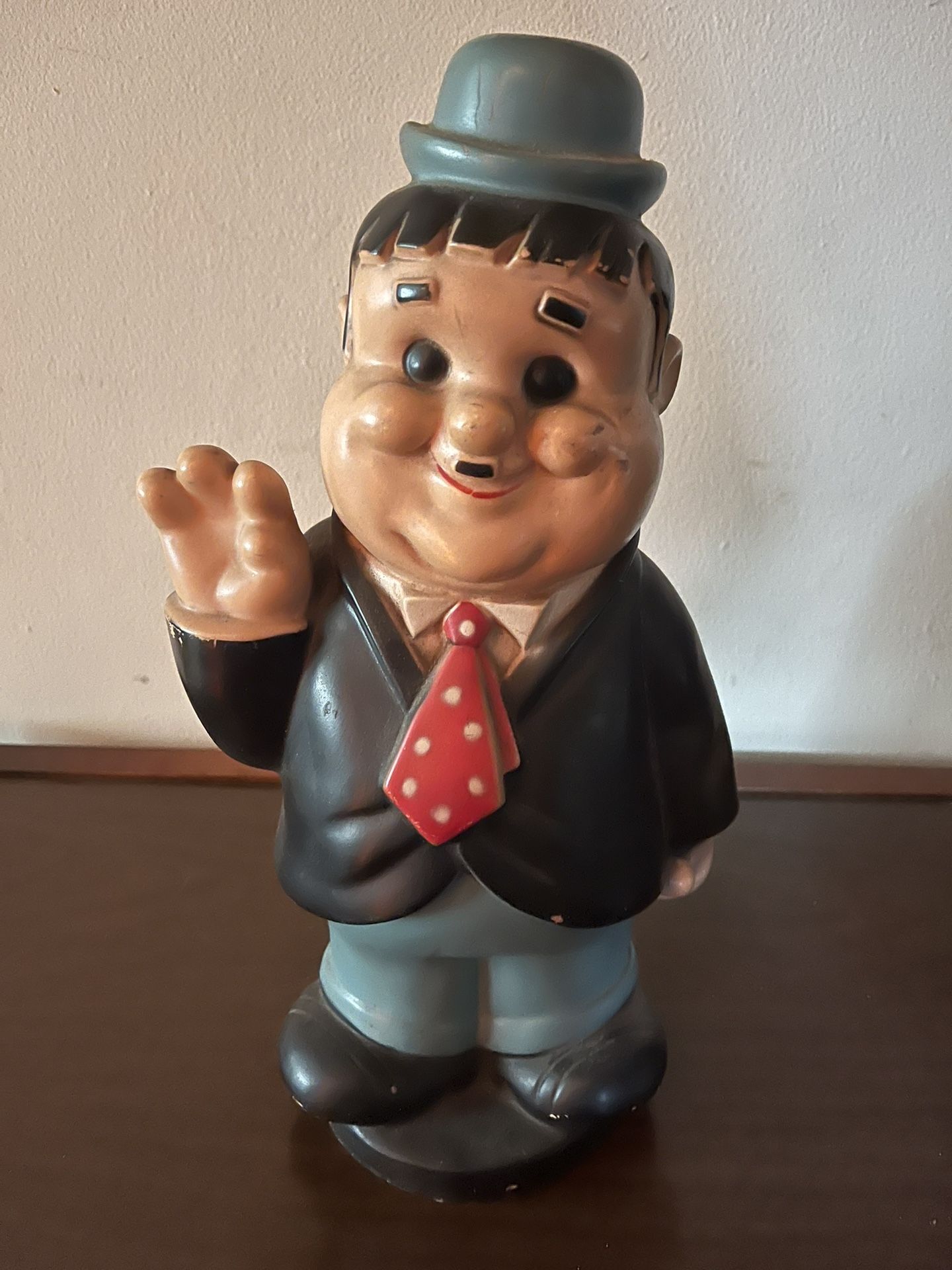 Rare Vintage 1972 Hardy From Laurel & Hardy Coin Bank, Play Pal Plastics Inc.