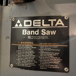 Delta Band Saw