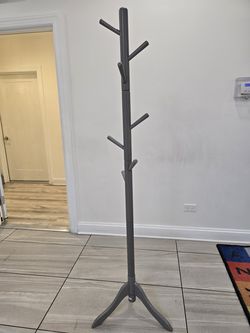 Grey Coat Rack
