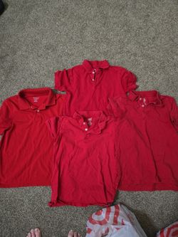 Uniform shirts size 10/12