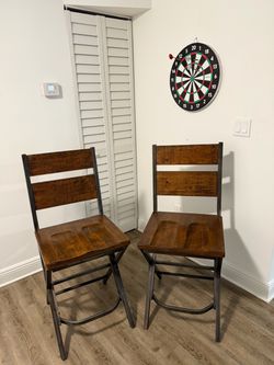 Wooden Chairs / Kitchen Stools