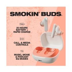 SKULL CANDY SMOKIN BUDS IN-EAR wireless earbuds $15