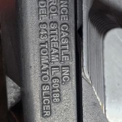 For Sale Good Used Saber Tomato Slicer 