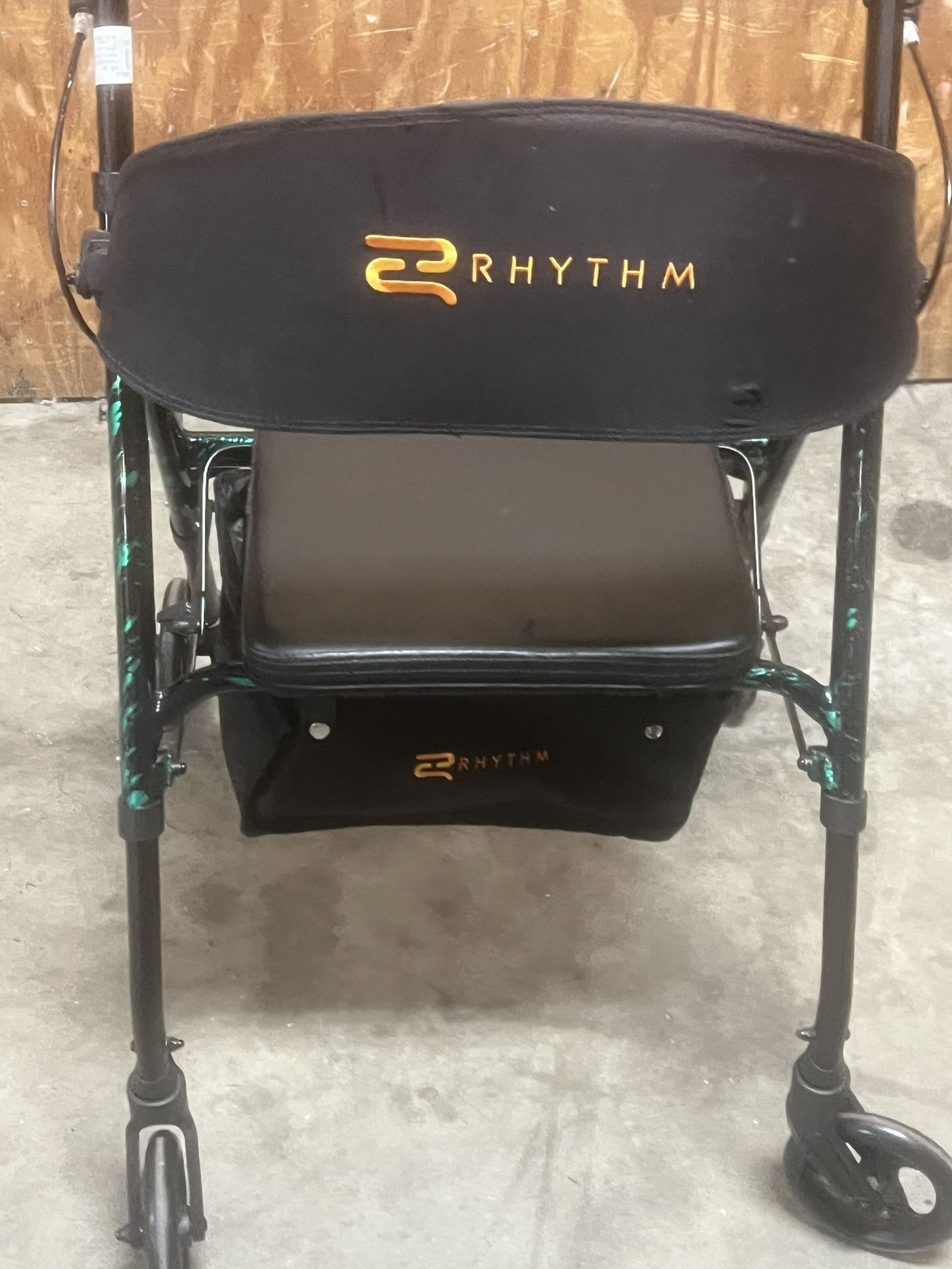 Rhythm Healthcare 4 WHEEL ROLLATOR with seat. Great condition fully functional. Location below 31705 SR-54 Wesley Chapel, FL 33545 storage mart F