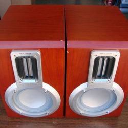 Philips Ribbon Tweeter Technology Speakers MCD702 Rosewood