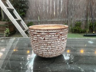 8 Inch Heavy Ceramic Pot For Plants, Shrubs, Trees 