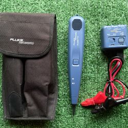 Fluke Networks Pro3000™ Tone Generator And Probe Kit with Canvas Pouch  NEW +