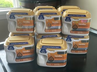 12 Medium Sized Cans Of Similac 360 Total Care Sensitive 