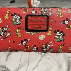 New ! Last Minute Christmas Gift Disney Minnie Wallet 
