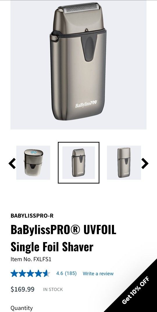 Single Uvfoil Babylisspro