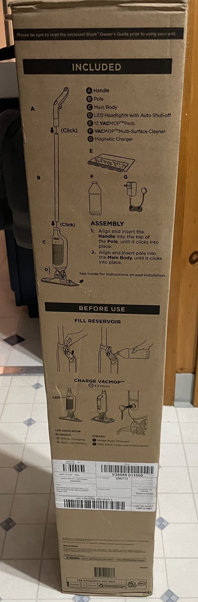 Shark Vac/Mop