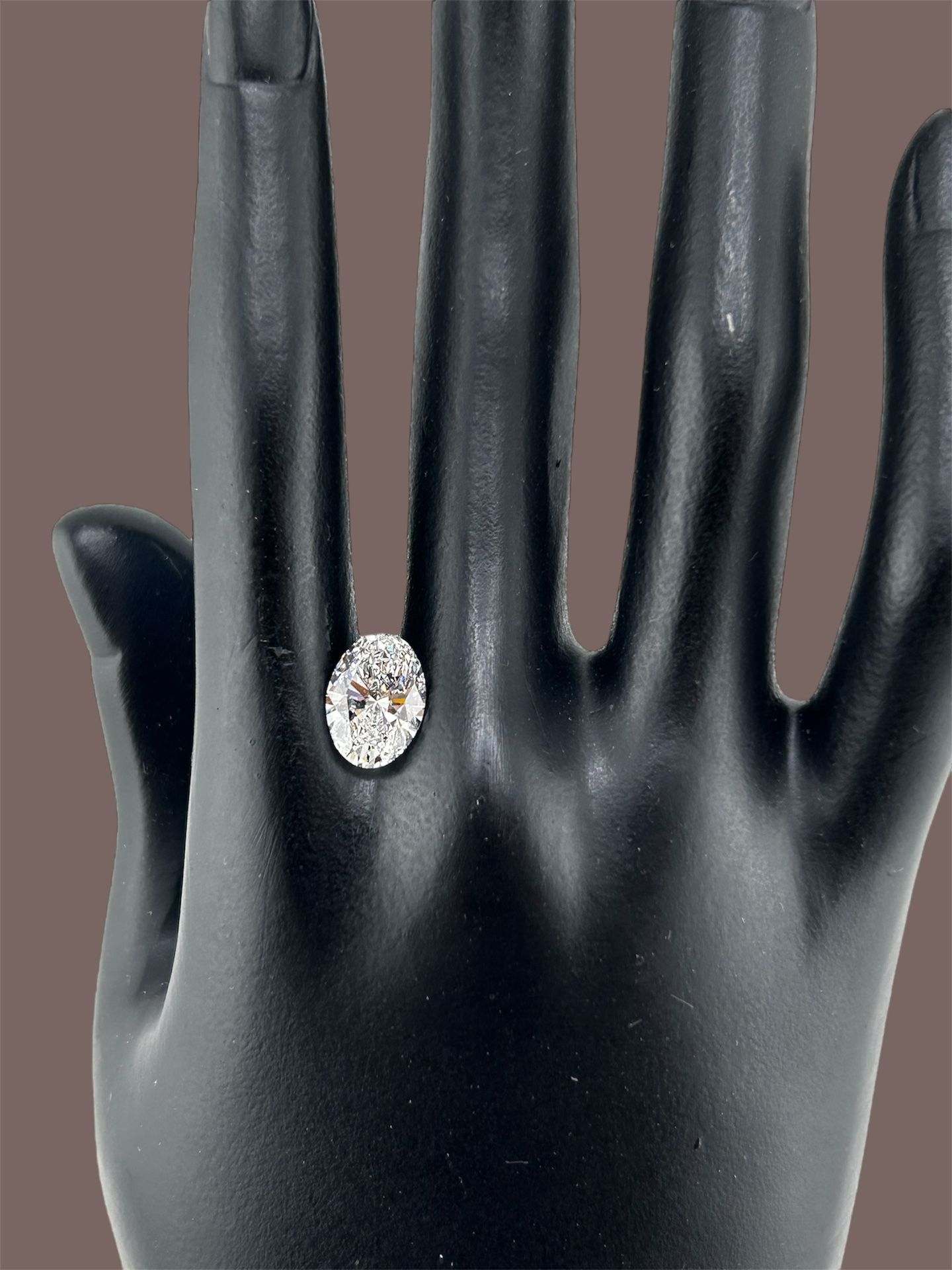 2.74 Ct Lab Grown Oval Shape Certified Diamond