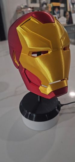 3D Printed Iron Man Helmet Replica