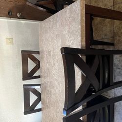 Marble Dining Table With Chairs 