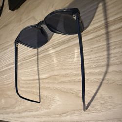 Octagonal Blue Ray-Ban Sunglasses