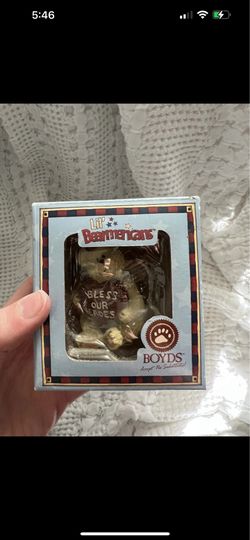 Bearmericans Boyd’s Bear Figurine Ornament