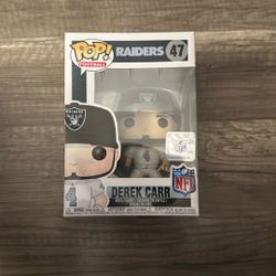 Raiders Derek Carr Funko Pop