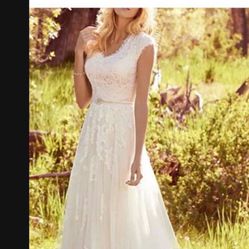 wedding dress 👰 bride size 12