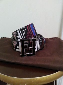 Fendi designer belt