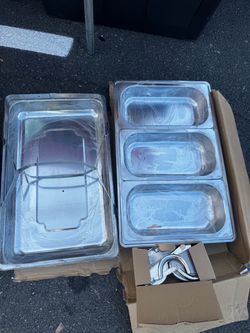 Stainless Steel Chafing Dish Buffet Food Warmer – New