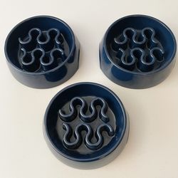 3 -DOG SLOW FEEDER BOWLS ($10 EACH)