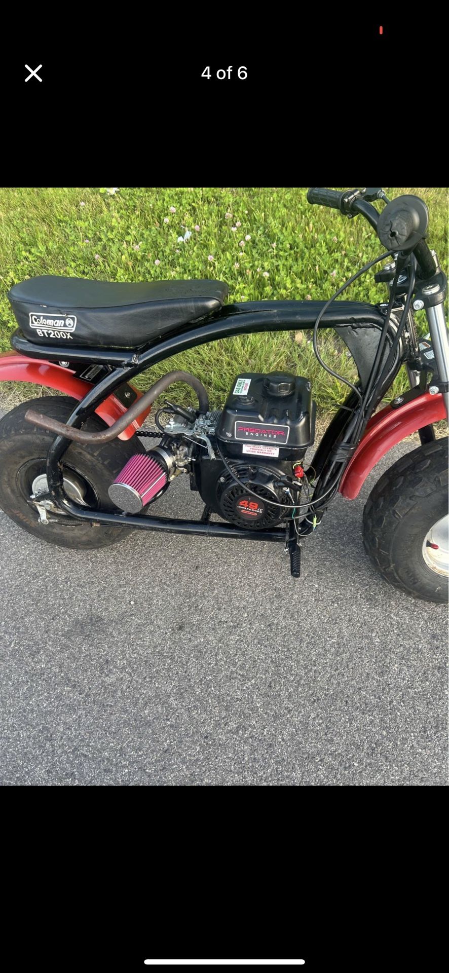 212 Cc Gose 60-65mph