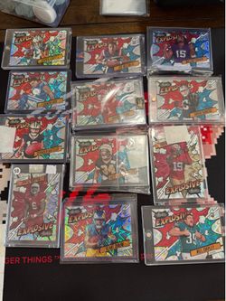 Panini UPTOWN AND Absolute 12 Explosive cards LOT