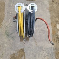 Dual Air Hose Reel Retractable