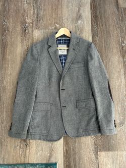 Men’s Grey Blazer 38R with elbow patches