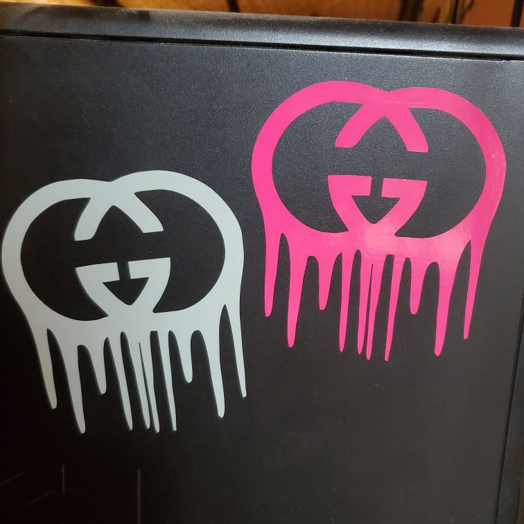 Gucci Drip Logo Vinyl Decal for Sale in Victoria, TX - OfferUp