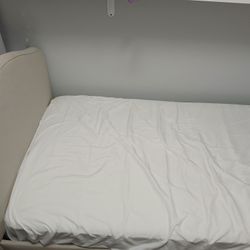 Twin Bed Frame and Matress 