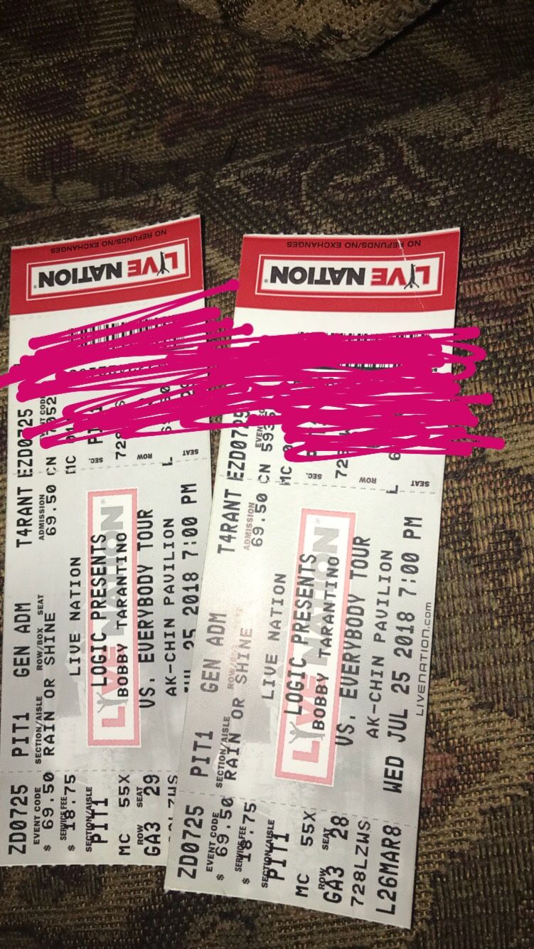 LOGIC PIT TICKET (1) PHX