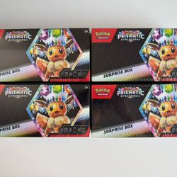 Pokemon Prismatic Evolutions Surprise Box
