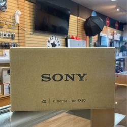 Sony FX30 